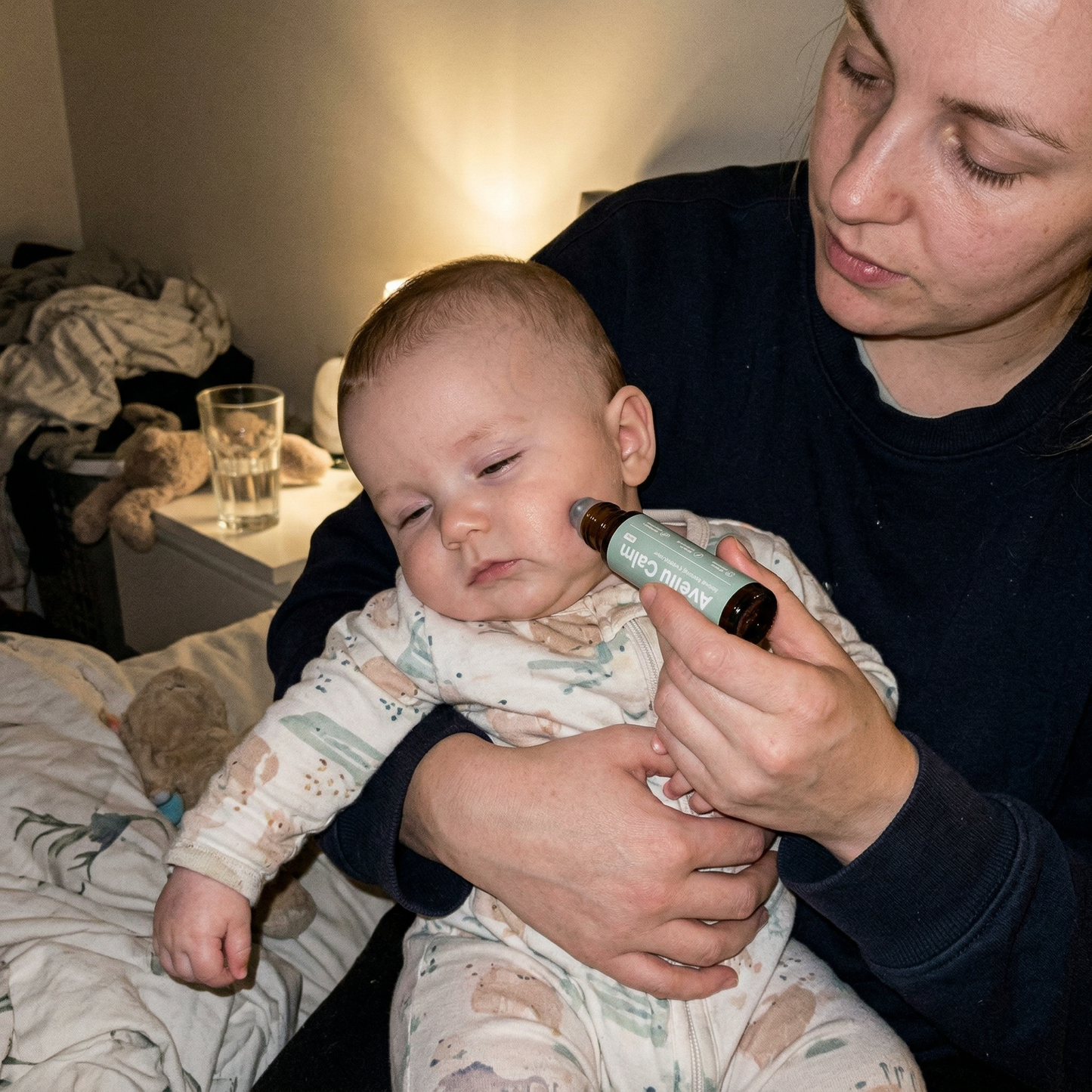 Avellu Calm — Natural Teething Relief Roller for Babies