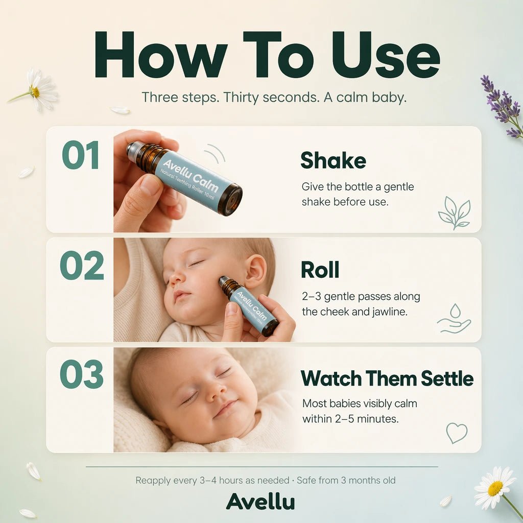 Avellu Calm — Finally, A Sleeping Baby