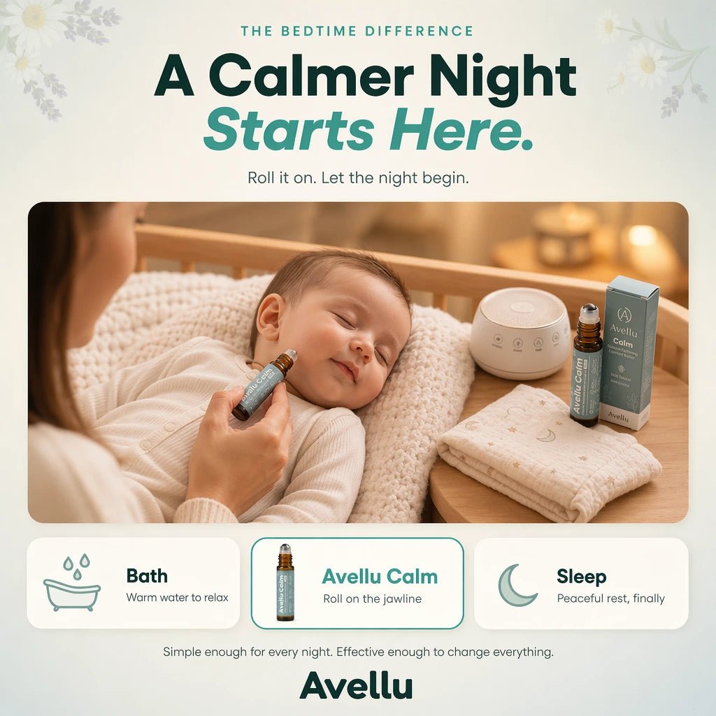 Avellu Calm — Finally, A Sleeping Baby