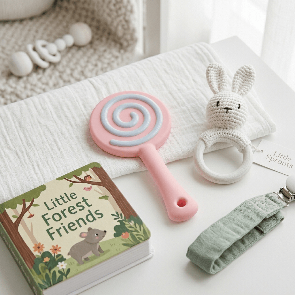 Avellu Chew - Silicone Teething Toy for Babies