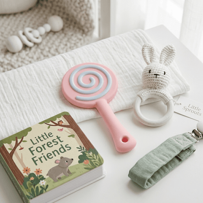 Avellu Chew - Silicone Teething Toy for Babies